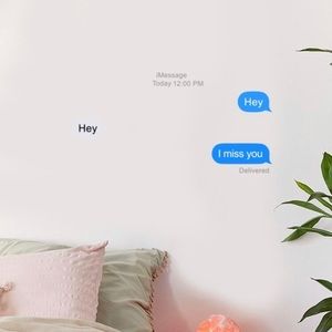 Wall Stickers “Hey I miss you”